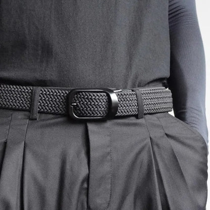 Elastic Stretch Canvas Belt for Men and Women Comfortable Fit - Smarsty