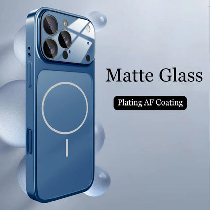 Glass Nano Matte MagSafe Case for iPhone Shockproof - Smarsty