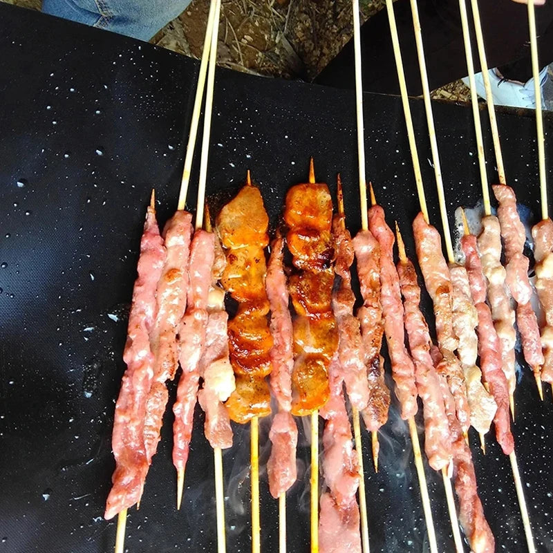 Non-Stick BBQ Grill Mat for Easy Outdoor Cooking - Smarsty