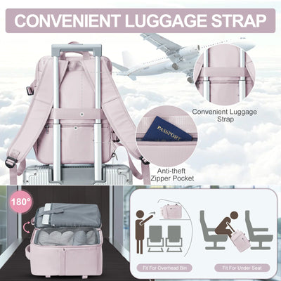 Women's Backpack Travel Suitcase Cabin Bag Aircraft Ryanair 40x20x25 Airplane Travel Bag Men Laotop Backpack Wizzair Carry On - Smarsty