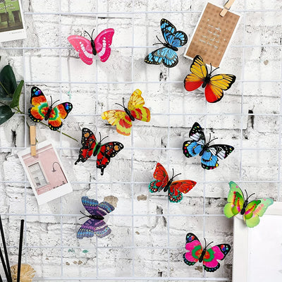 3D LED Butterfly Wall Stickers for Garden Decor - Smarsty