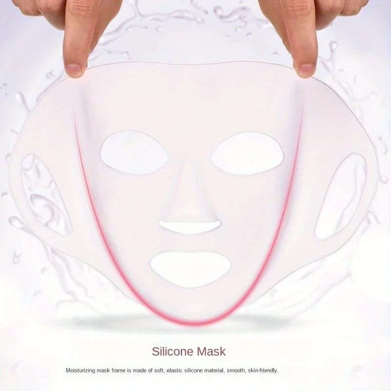 Reusable 3D Silicone Mask Holder for Moisturizing Skin Care - Smarsty