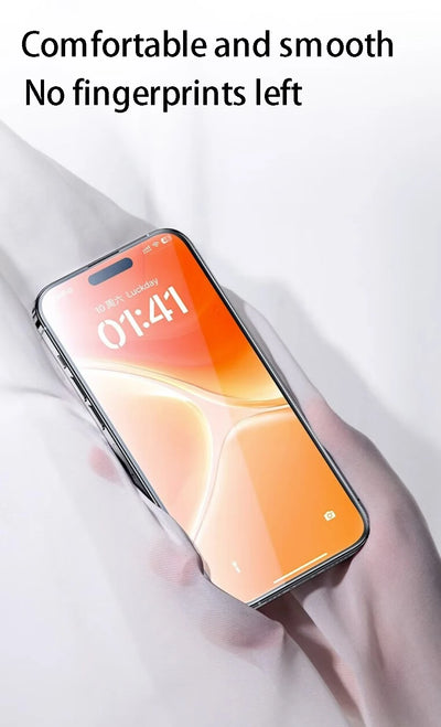 4Pcs Tempered Glass For iPhone 16 15 14 13 12 11 Pro Max Screen Protector For iPhone 7 8 Plus X XS Max XR Protective Glass Film - Smarsty
