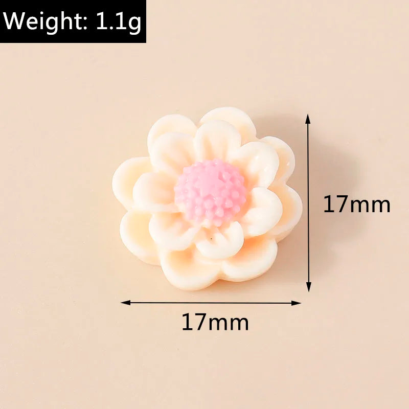 Kawaii Resin Flatback Pink Charms Pack For Diy Earrings - Smarsty