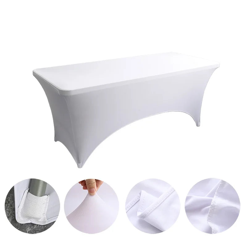 Stretch Spandex Table Cover for Rectangular Tables - Smarsty
