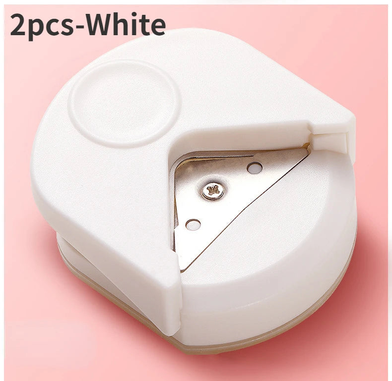 circle cutter button maker Corner round machine corner punching portable paper cutter card photo cutting - Smarsty