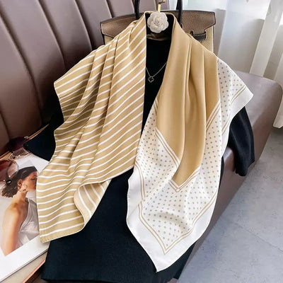 Luxury Women's Spring Scarf Soft Polyester Shawl - Smarsty