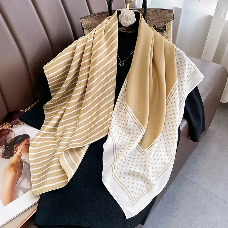 Luxury Women's Spring Scarf Soft Polyester Shawl - Smarsty
