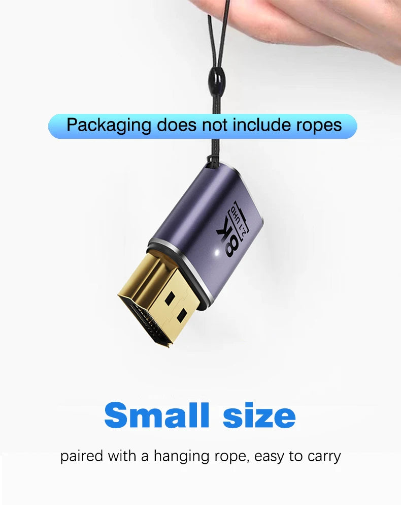 UGOURD HDMI 2.1 Cable Adapter for 8K 60Hz Support - Smarsty
