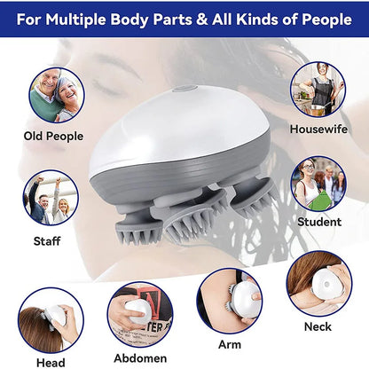 Electric Cat Massager for Deep Tissue Relaxation - Smarsty