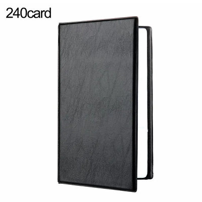 40/120/180/240/300 Cards ID Credit Card Holder Book Case Organizer Leather Business Cards ID Credit Card Holder Case Cards Album - Smarsty