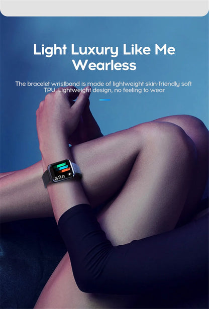 Smartwatch Fitness Tracker with Music Control and Pedometer - Smarsty