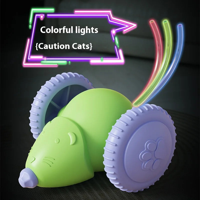 Interactive Electric Mouse Toy for Cats with Obstacle Avoidance - Smarsty