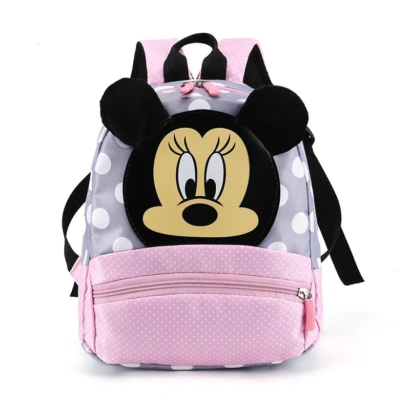 Cute Cartoon Kids Backpack Minnie Mouse Style For Toddlers - Smarsty