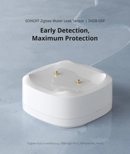 Sonoff SNZB-05P Zigbee Water Leak Detector With Remote Control - Smarsty