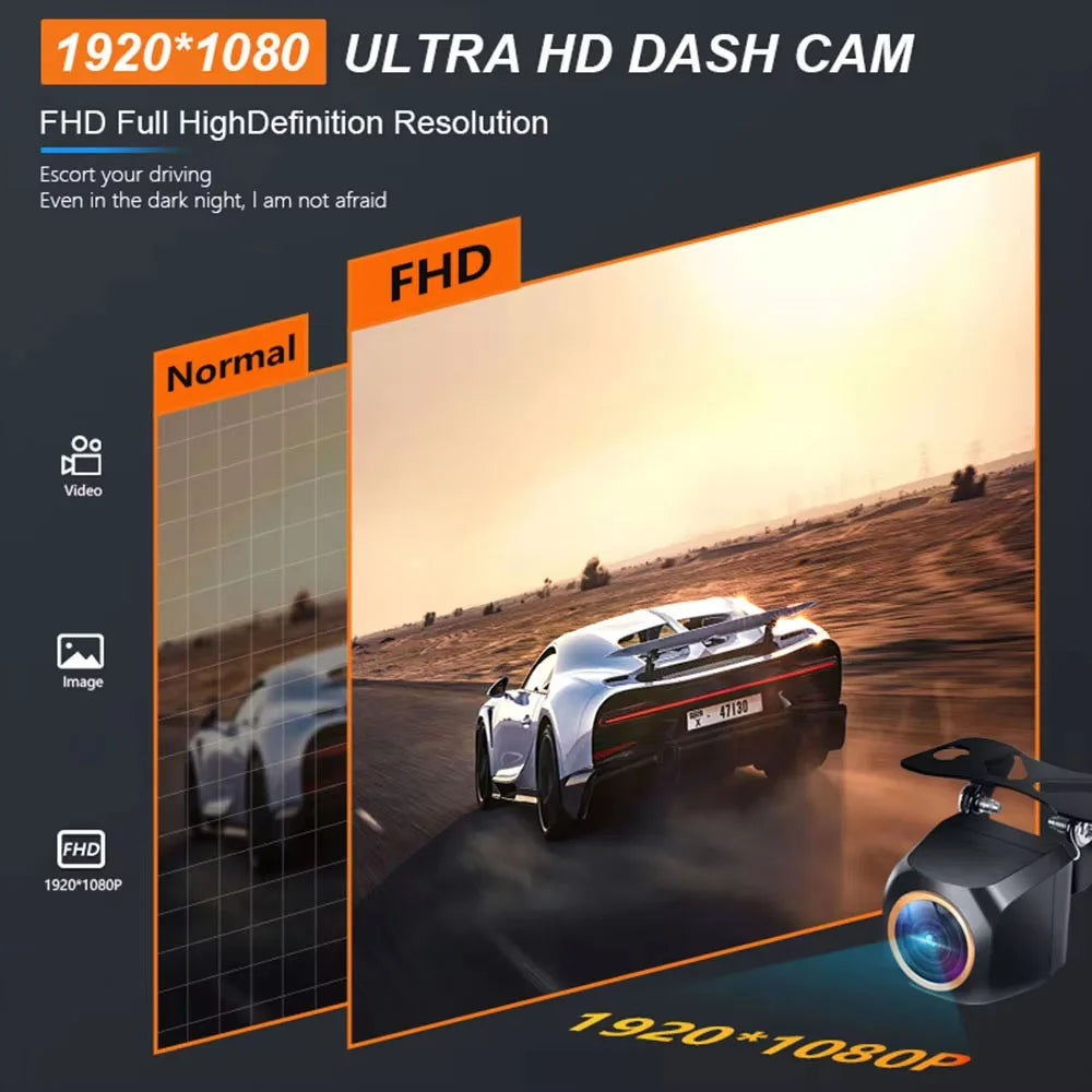 Car Rear View Camera Ultra HD 1080P Night Vision Pro - Smarsty