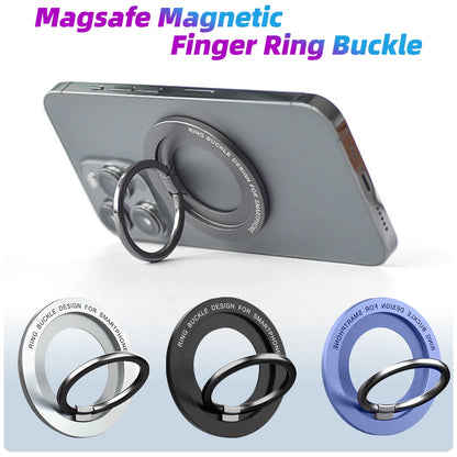 360 Degree Magnetic Phone Holder Stand With MagSafe Ring - Smarsty