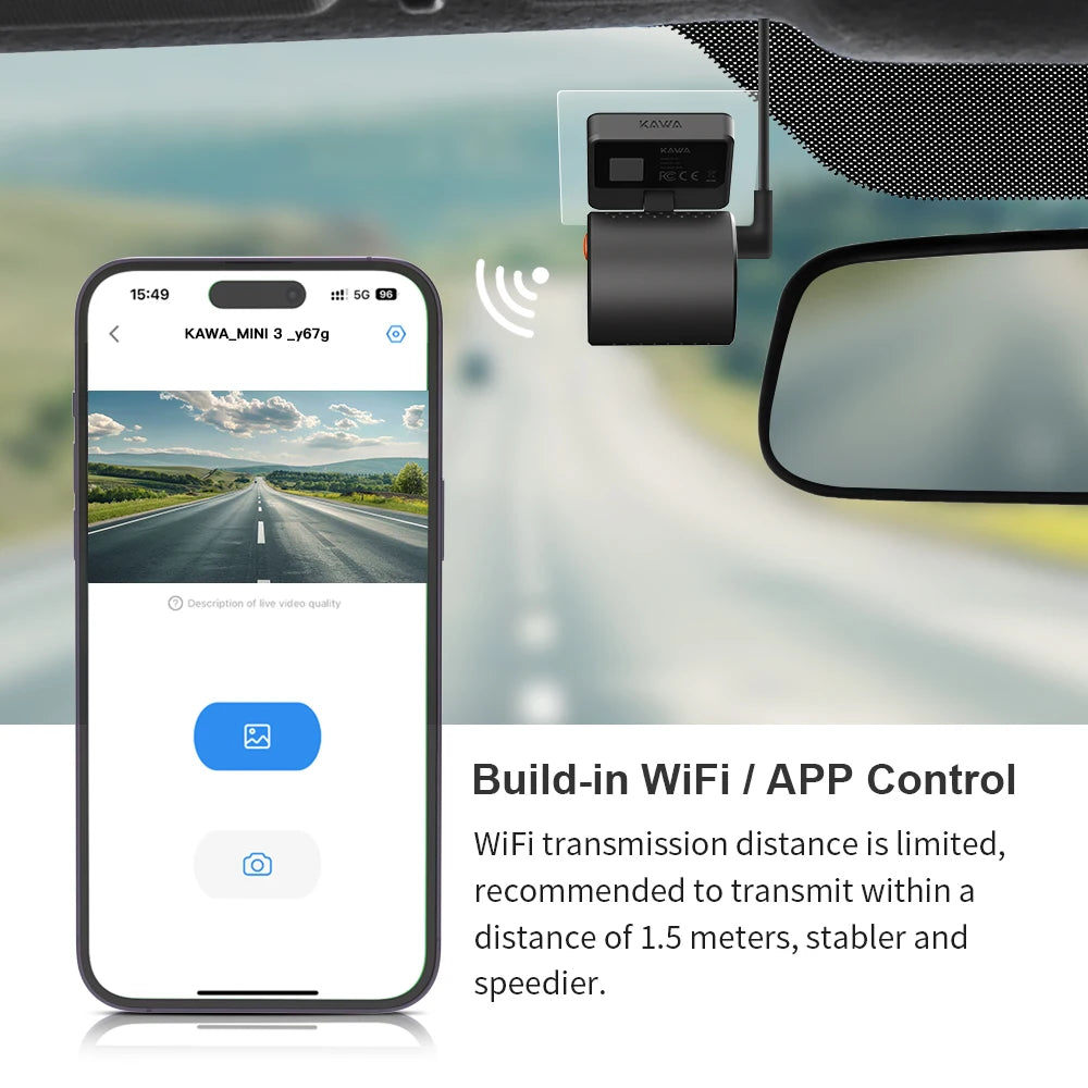 2K Dash Cameras For Cars With Night Vision And WiFi - Smarsty