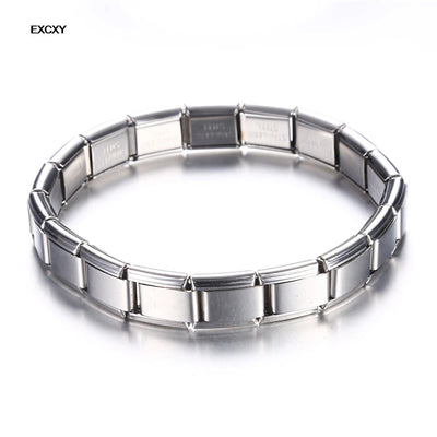 9mm Stainless Steel Bracelet Unisex Daily Wear Charm - Smarsty