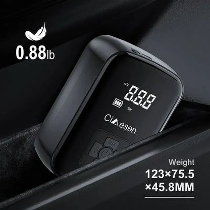 1pc Car Wireless Air Pump 150PSI Portable Electric Tire Inflation For Car Bicycle Motorcycle Air Compressor Inflator US Shipping