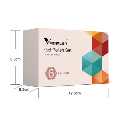 Venalisa HEMA Free Jelly Pink Nail Gel Kit - Smarsty