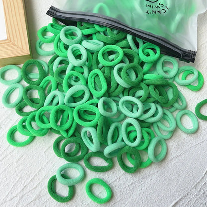 Kids Colorful Elastic Hair Bands Soft Non Slip Scrunchies - Smarsty