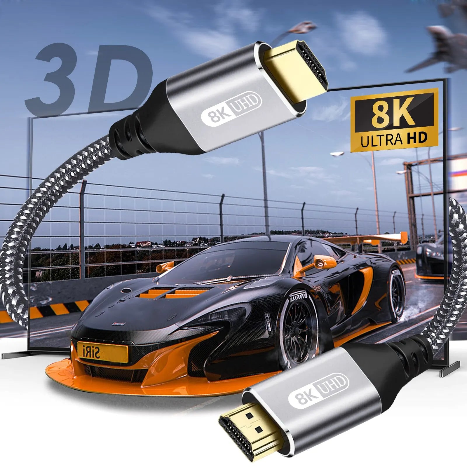 NIERBO HDMI 2.1 Cable 8K 60Hz Ultra High Speed - Smarsty