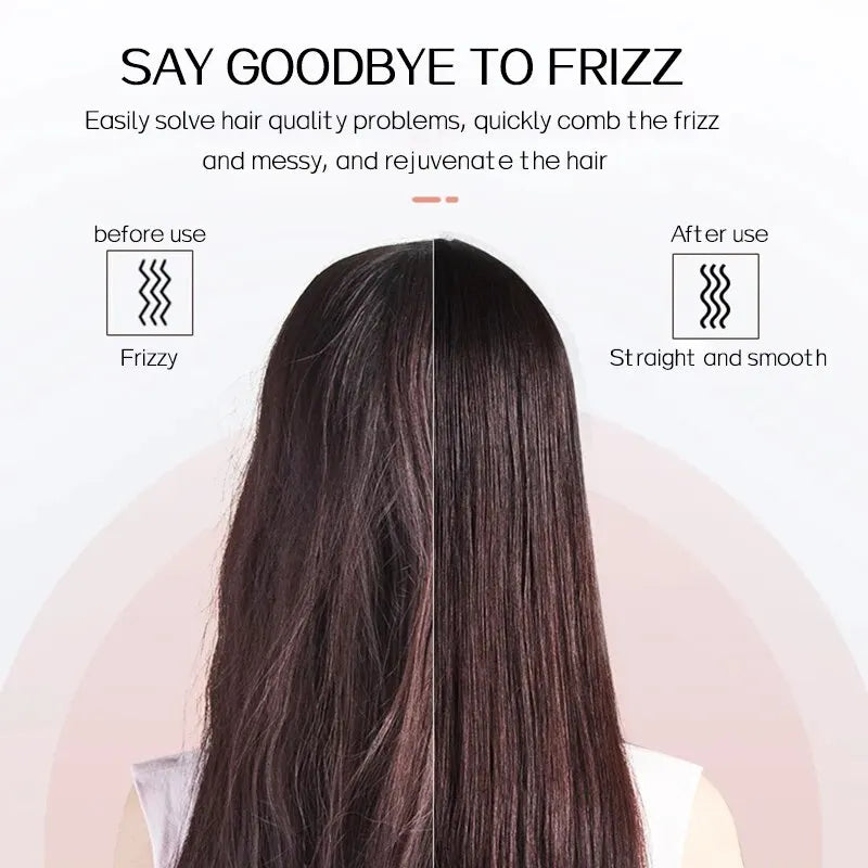 KSKIN 2 in 1 Hair Straightener Brush for Smooth Styling - Smarsty