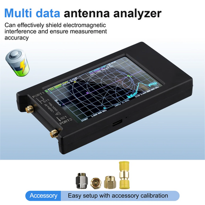 LiteVNA 64 Portable Vector Network Analyzer with Touch Screen - Smarsty