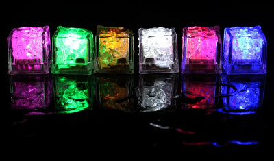 6/12PCS Baby Bath Bathtub LED Light Up Toys Colorful Waterproof Glowing Bath Toys for Boys Girls Infant Birthday Xmas Gift by Smarsty