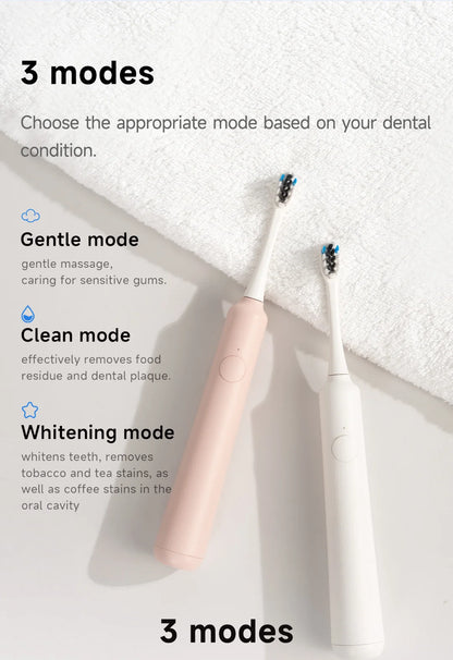 DOCO Sonic Electric Toothbrush With Smart Whitening Features - Smarsty