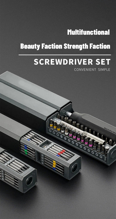 Precision Screwdriver Set 8 32 43 46 in 1 Torx Hex Phillips Magnetic Screwdriver Bit Phone Watch Laptop Mini Repair Tool Set - Smarsty