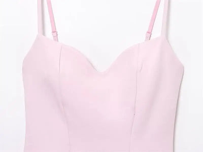 Dresses Summer Women's 2025 New Chic Slim Tube Top Elegant Mini Camisole Women's Dress Street Fashion Youth Holiday Dress - Smarsty