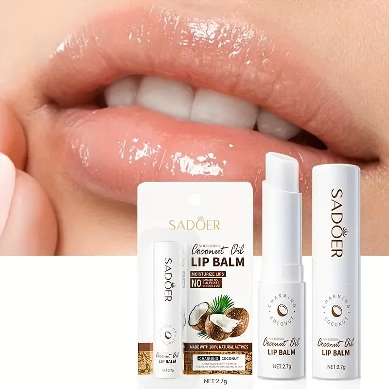 Coconut Lip Balm for Nourishing Moisture Daily Care - Smarsty