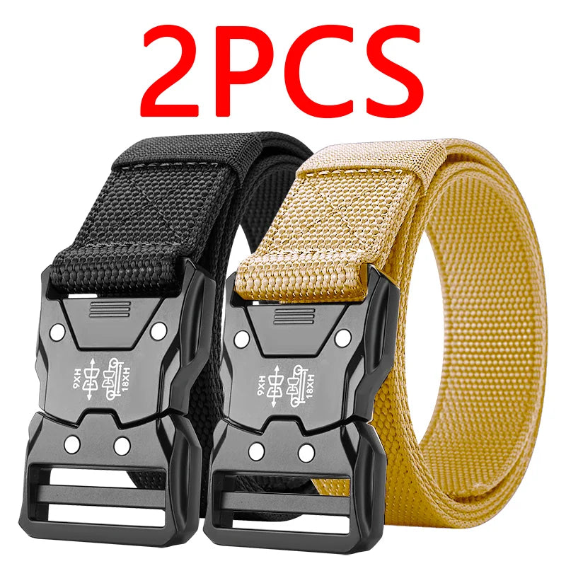 Tactical Waist Belt with Durable Automatic Buckle - Smarsty