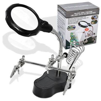 Lighted Magnifying Glass for Mobile Phone Repair - Smarsty