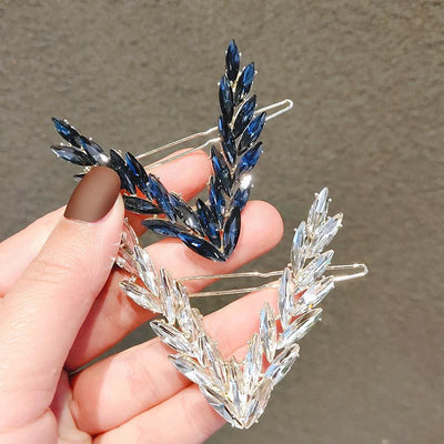 Luxury Crystal Hair Clip for Women with V Shape Design - Smarsty