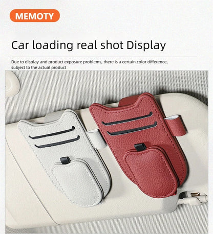 Magnetic Car Sunglasses Holder Sun Visor Clip for Glasses - Smarsty