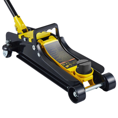 SucceBuy 2.5T Floor Hydraulic Jack Pneumatic Low Profile Floor Jack Heavy-Duty Steel Floor Jacks with Single Piston Lift Pump - Smarsty
