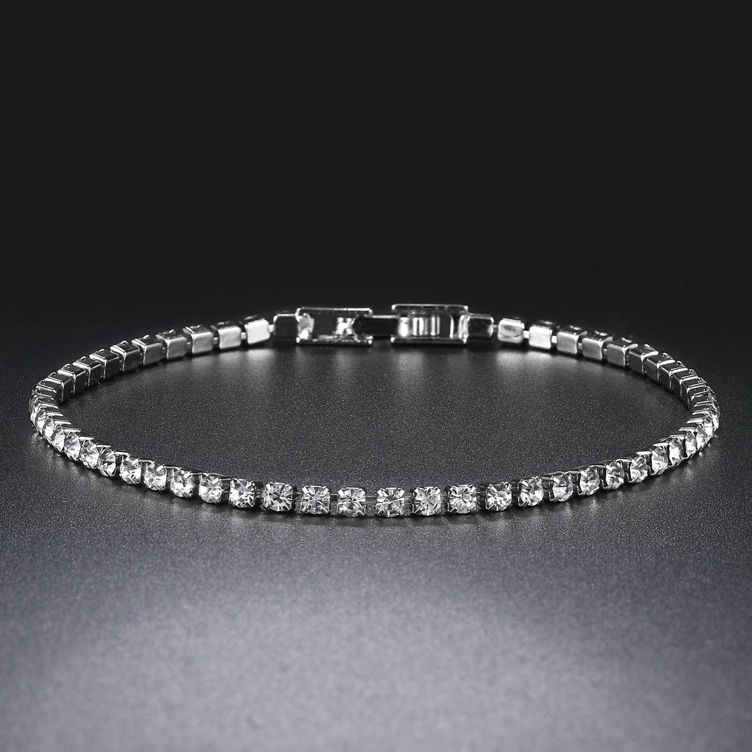 Trendy Women's Tennis Bracelet with AAA+ Cubic Zirconia - Smarsty