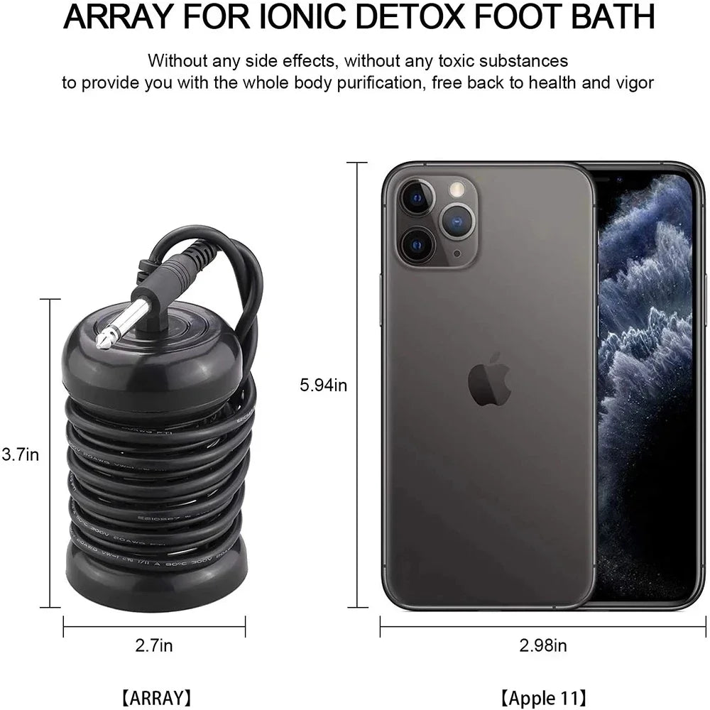 Detox Ionic Foot Spa Bath for Relaxation and Health - Smarsty