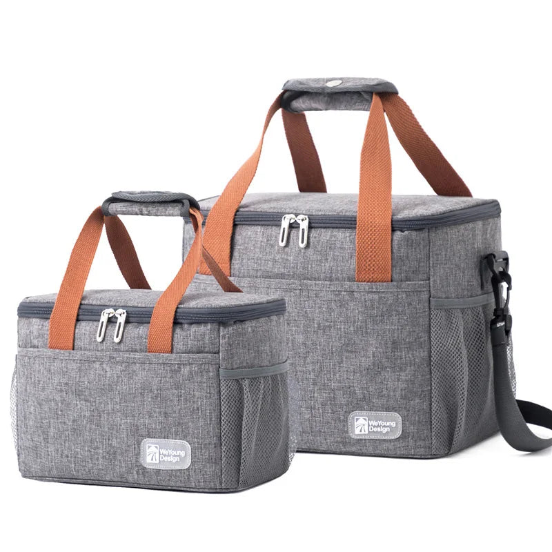 Large Capacity Thermally Insulated Lunch Bag Oxford Cloth - Smarsty