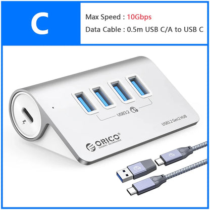 High Performance USB Docking Station With 10Gbps Hub