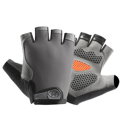 Breathable Anti Slip Half Finger Cycling Gloves for Men and Women - Smarsty
