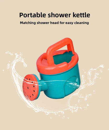 Summer Beach Set Toys For Kids Digging Sand Plastic Bucket Watering Bottle Shovels Children Beach Water Game Toys Tools