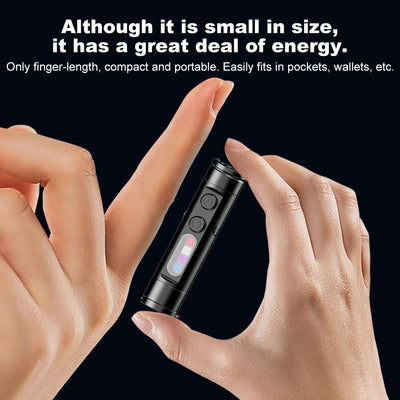 Taclite Mini Flashlight The Ultimate Everyday Micro Tool Emergency Rechargeable LED Magnetic Tactical Flashlight with Hat Clip