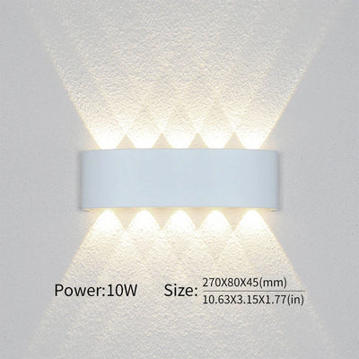 Modern LED Wall Light Waterproof for Home and Garden - Smarsty