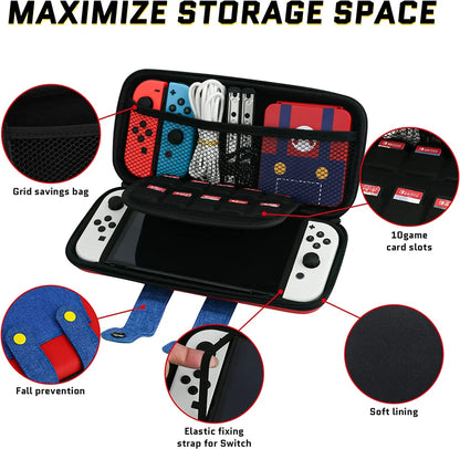 EVA Portable Carrying Case for Nintendo Switch - Smarsty