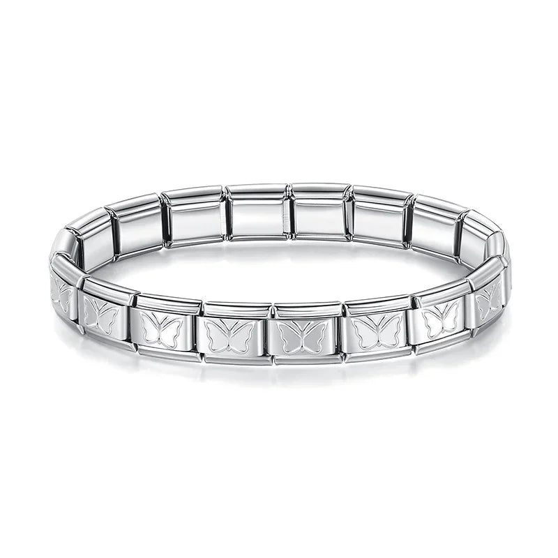 Hapiship Stainless Steel Charm Bracelet Women - Smarsty
