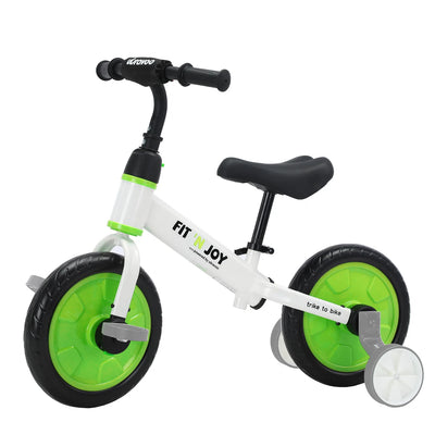 UBRAVOO Fit 'n Joy Beginner Toddler Training Bicycle for Boys Girls 2-4, 4-in-1 Kids Balance Bike with Pedals & Training Wheels - Smarsty